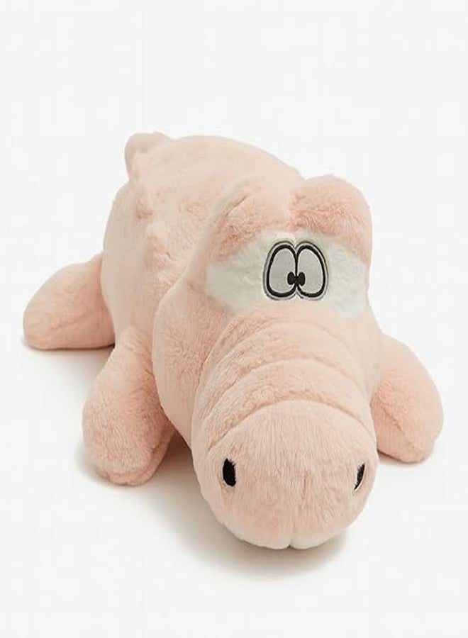DTR Creation Cute Pink Crocodile Soft Toy - 90cm | Big Size Stuffed Plush Animal for Boys & Girls | Super Soft & Huggable Cartoon Plush for Kids - Image 5